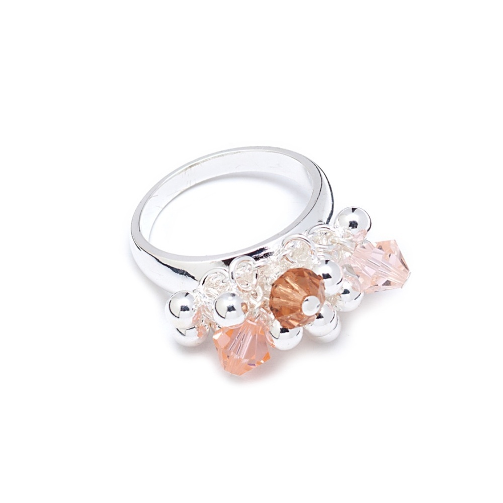 Last Ones • Swarovski Crystal Ring • Sterling Silver Filled • Size 7 or 8 • NWT